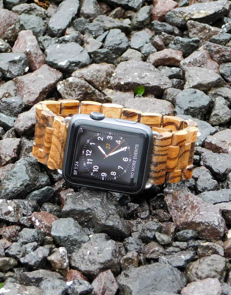 Apple Watch - Gabonese Zebrawood